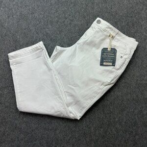 Democracy Ab Solution Ankle Skimmer Jeans Women's Size 20W White Denim NWT